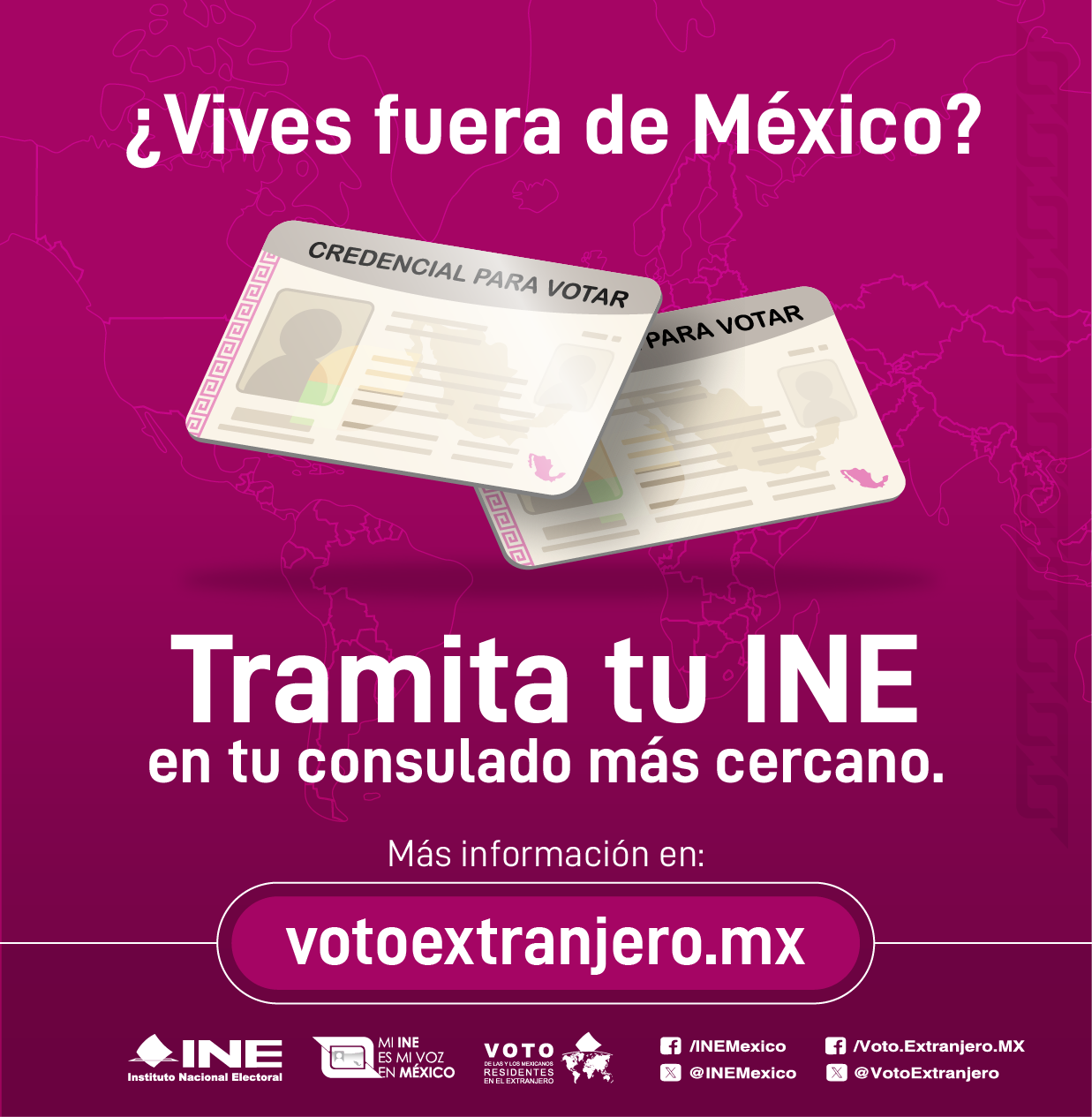 Tramita tu INE